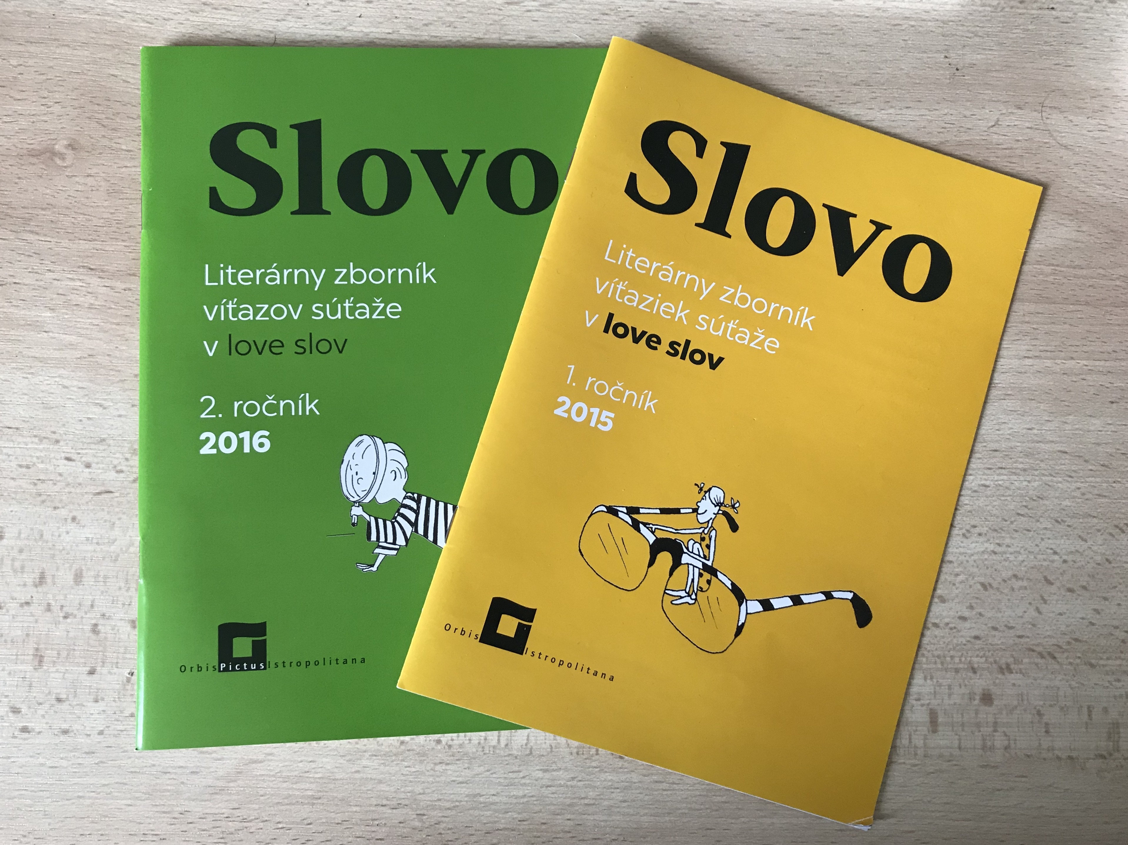 literárny zborník SLOVO 2015 a 2016