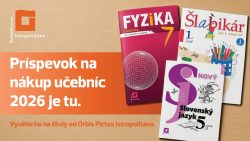 Príspevok ministerstva školstva na edukačné publikácie pre školský rok 2026/2027 je spustený